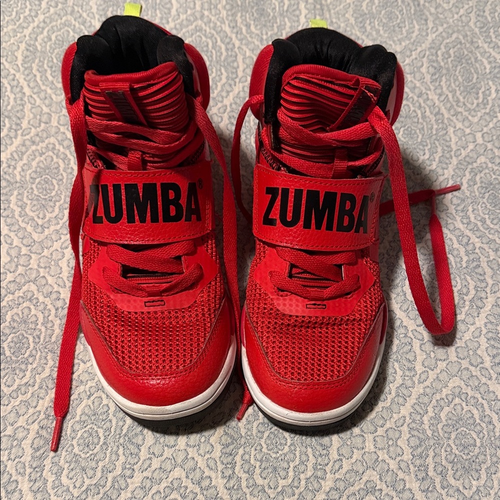 Zumba Fitness Vibrant Red Sneakers